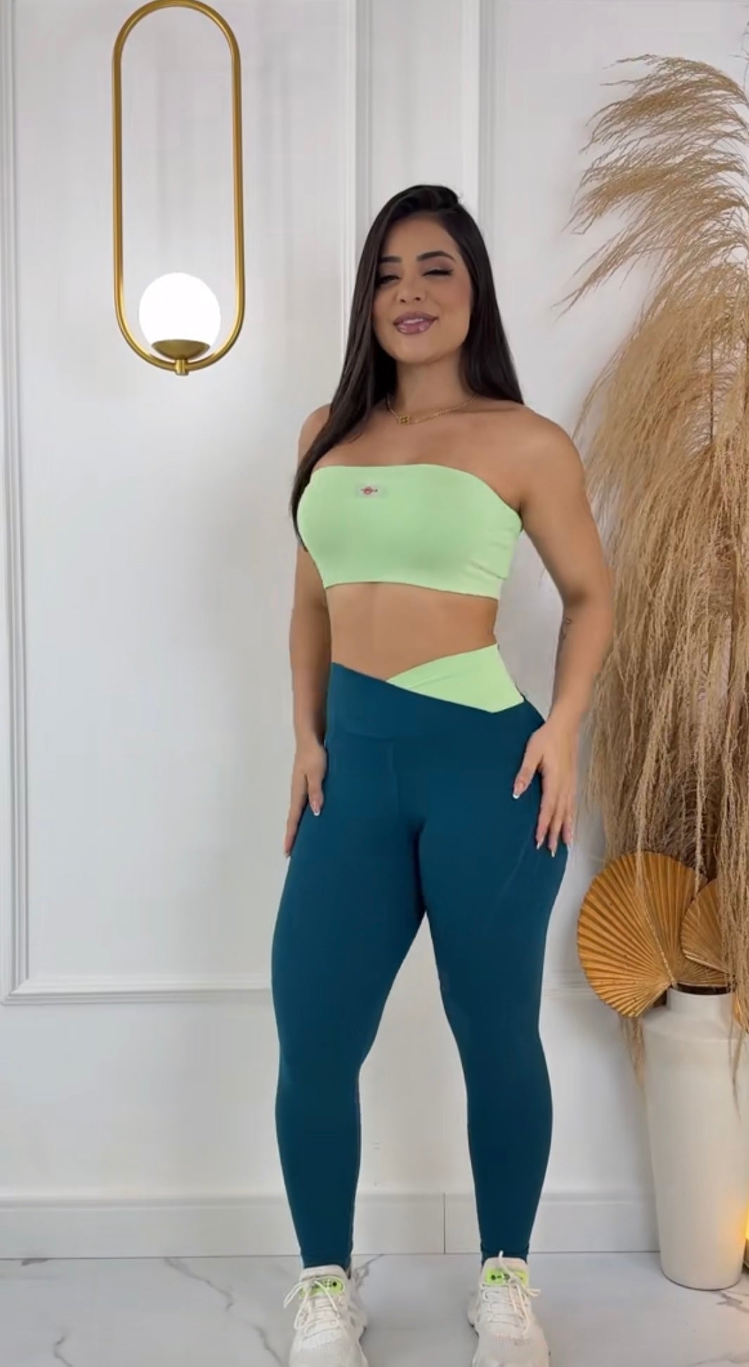 CONJUNTO CALÇA LEGGING + REGATINHA