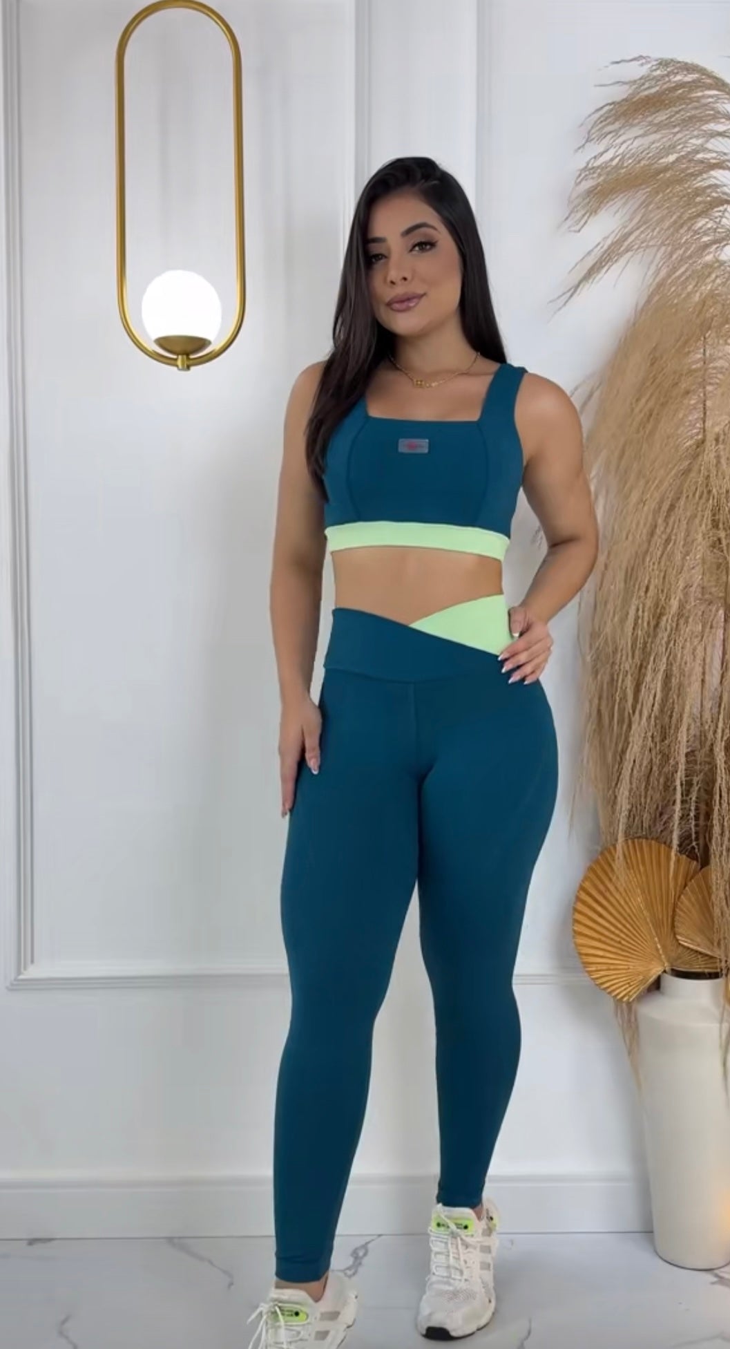CONJUNTO CALÇA LEGGING + REGATINHA