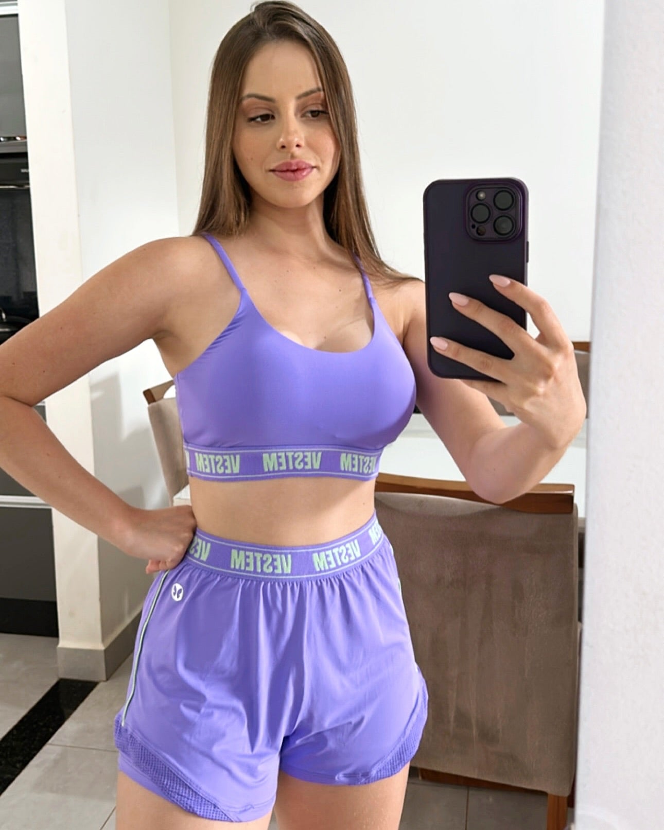 CONJUNTO SHORT + REGATINHA