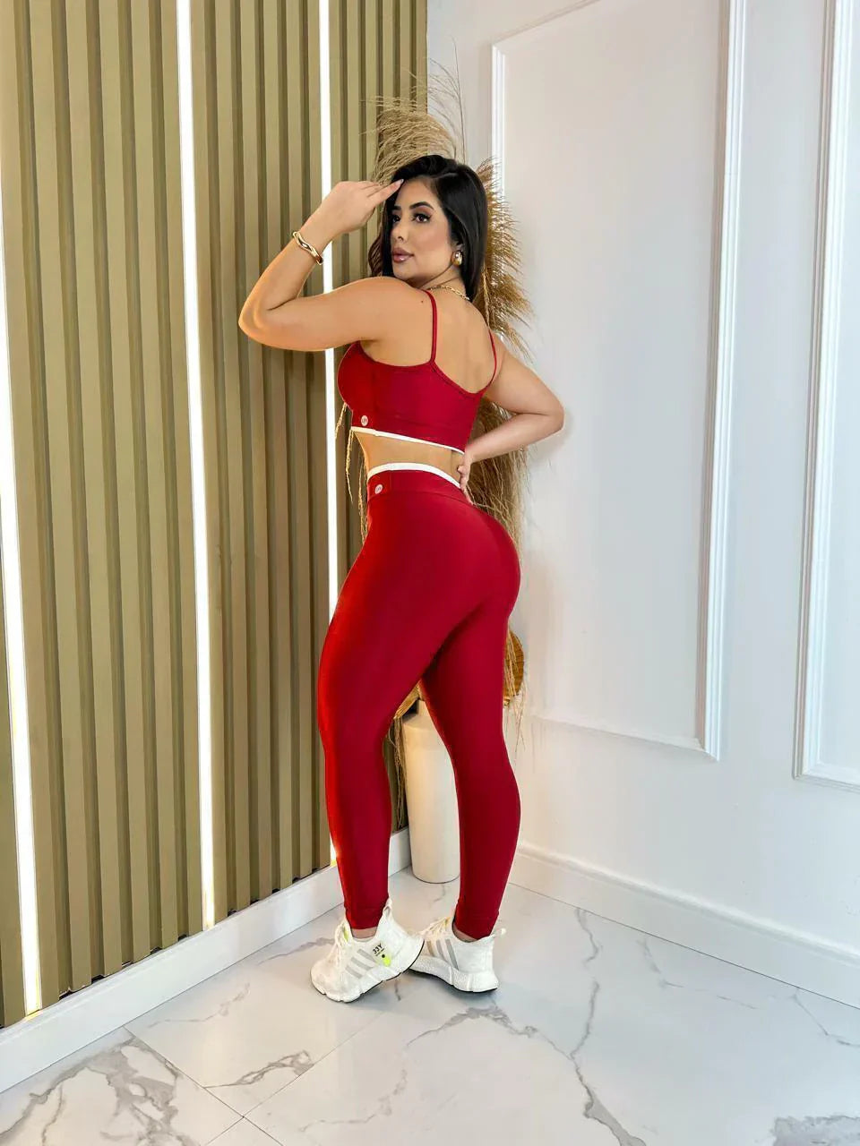 CONJUNTO CALÇA LEGGING + REGATINHA